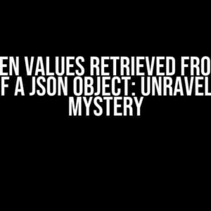 Flatten Values Retrieved from Any Level of a JSON Object: Unraveling the Mystery