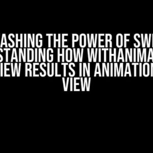 Unleashing the Power of SwiftUI: Understanding how withAnimation in Parent View Results in Animation in Child View